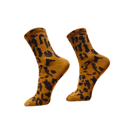 جوراب بوژ|طرح پلنگی ماشی